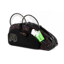 Prince Tennis-Racketbag by Hydrogen Spark Comp 2 (Schlägertasche, 2 Hauptfächer) schwarz 6er